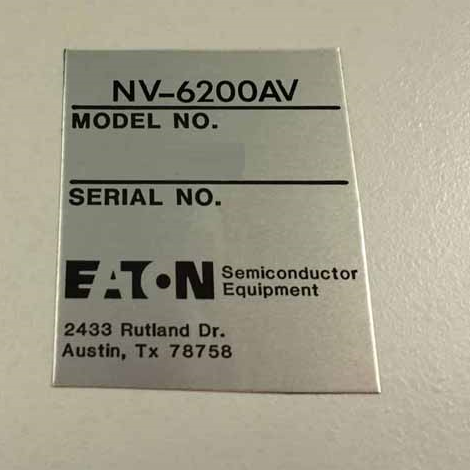 EATON NOVA / AXCELIS  NV 6200AV二手翻新大束流离子注入设备