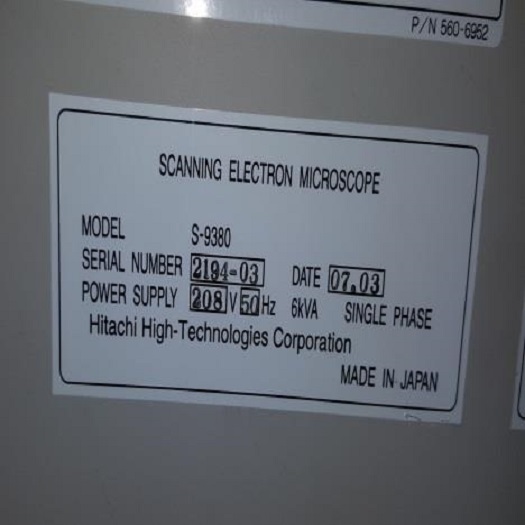 Hitachi CD-SEM S-9380日立二手电镜/线宽测试仪